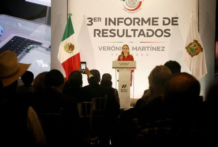 Presenta senadora Verónica Martínez su tercer informe de resultados