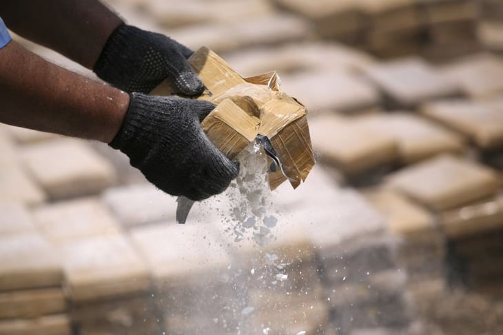 Decomisan una tonelada de cocaína en Colombia 