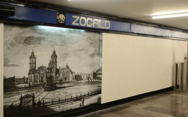 Estación Zócalo permanecerá cerrada este miércoles