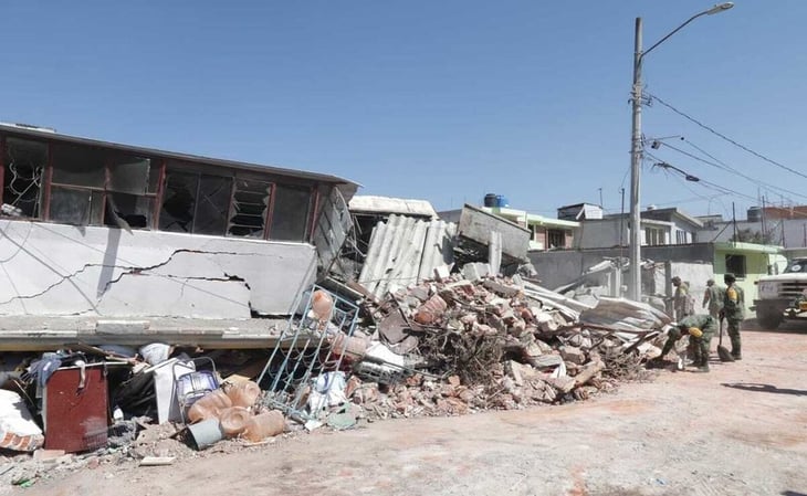 Fueron demolidas 53 viviendas en zona de explosión en Puebla