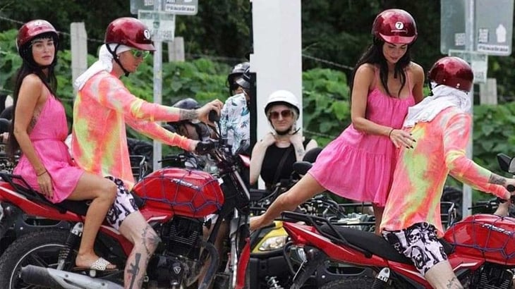 Megan Fox en México, captan a la actriz como Barbie en Tulum