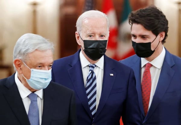 AMLO pide a Joe Biden y a Justin Trudeau dejar de rechazar a migrantes