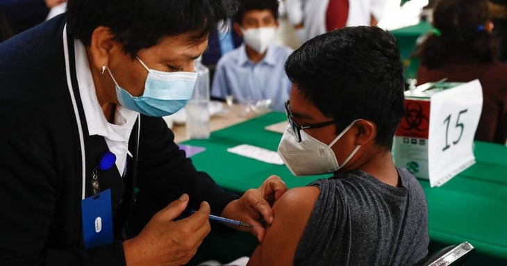 México habilita registro para la vacunación antiCOVID-19 en menores de 15 a 17 años