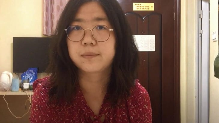La ONU pidó la liberación de la periodista Zhang Zhan ante su grave estado de salud en China