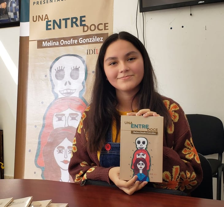 La escritora más joven de Coahuila presenta su libro ‘Una entre doce’
