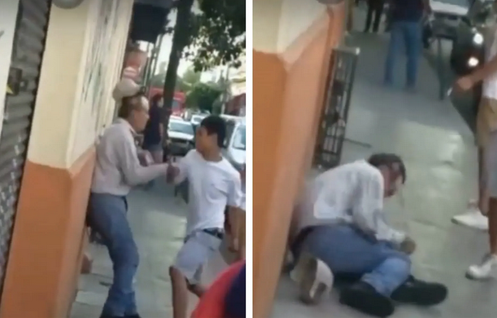 Adolescentes graban cómo golpean a adulto mayor en Guadalajara