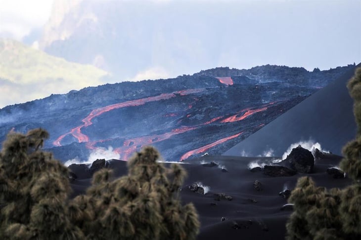 El volcán español activo supera 10 millones de metros cúbicos de piroclastos