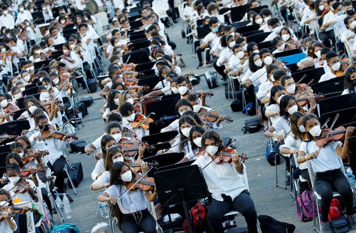 Venezuela consigue el Récord Guinness a la orquesta más grande del mundo