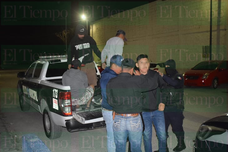 Varios detenidos dejó un operativo realizado en el Sector Oriente de Monclova
