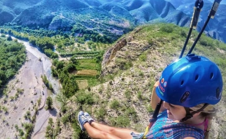 Salto al vacío y tirolesas sobre la Sierra Gorda en Querétaro