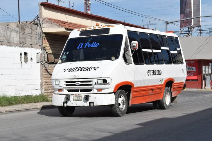Fuera de circulación tres rutas del transporte por falta de pasaje en Monclova 