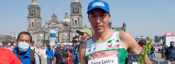 Dario Castro, ganador del Maratón CDMX, sueña con París 2024