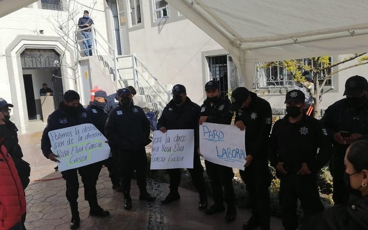 Policías se van a paro en Epazoyucan, Hidalgo