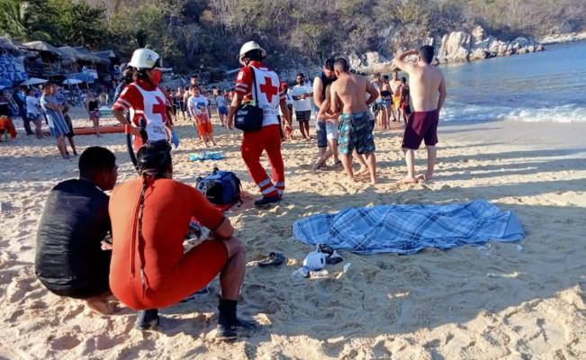 Muere turista en Huatulco; suman 13 ahogados en la Costa oaxaqueña