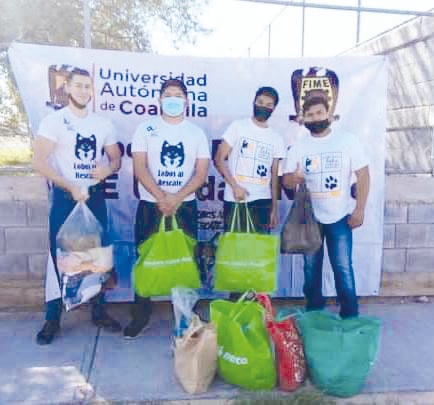 'Lobos al Rescate' realiza una brigada multidisciplinaria en Monclova