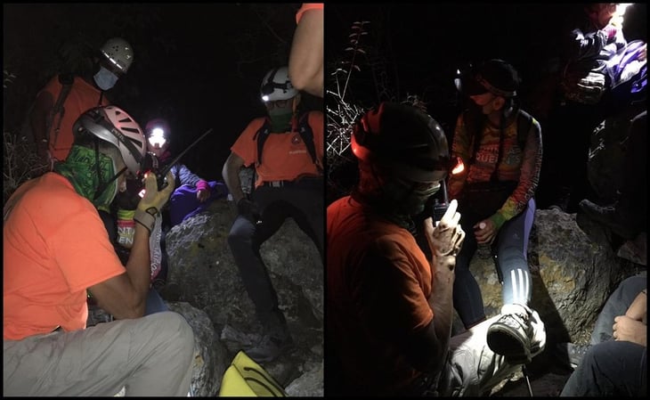 Rescatan a mujeres extraviadas en el Cerro de la Silla