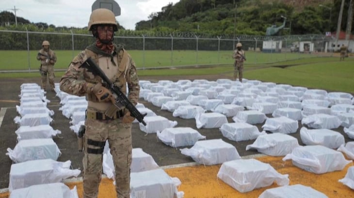 Panamá cierra 'exitoso' año contra el narcotráfico y récord de incautaciones