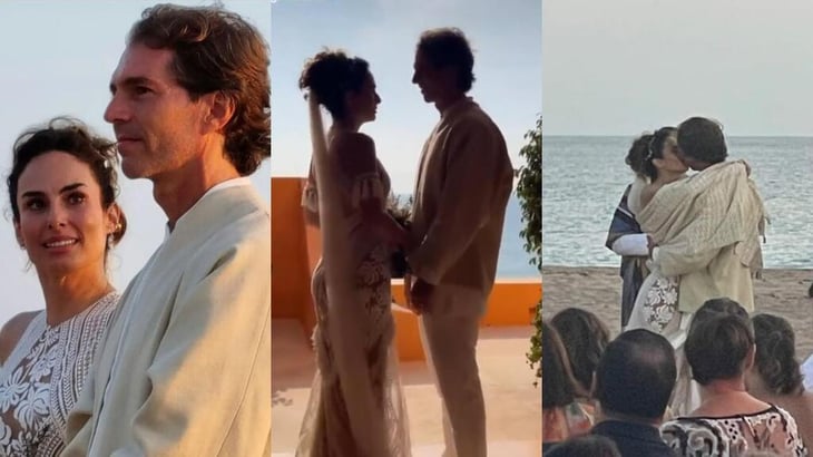 Con una celebración mágica en la playa, Ana Serradilla y Raúl Martínez Ostos celebran su boda