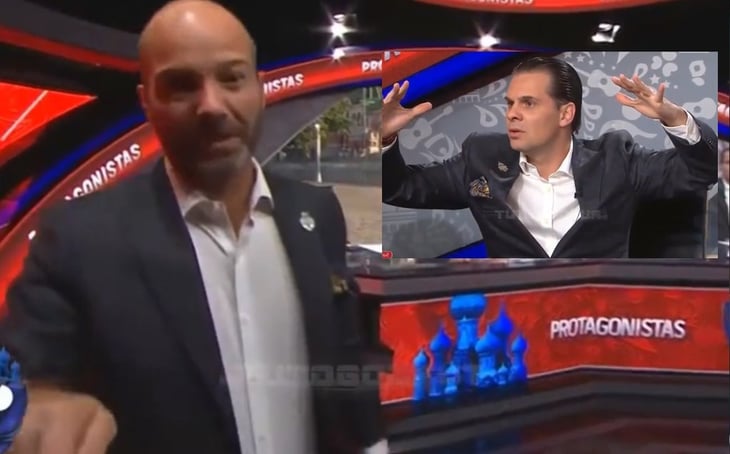 VIDEO: ‘Me voy a Televisa’; Luis García ‘renuncia’ a TV Azteca y Christian Martinoli no lo puede creer 