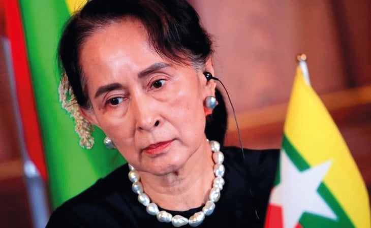A cuatro años de prisión ES CONDENADA Aung San Suu Kyi, la derrocada líder de Myanmar