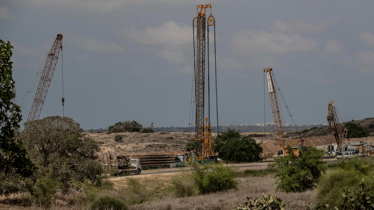 Israel termina la construcción de un muro subterráneo en la frontera con Gaza