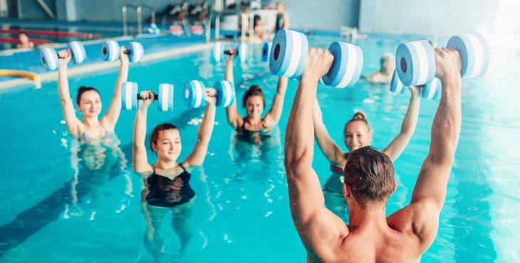 Aqua fitness; mejora tu salud y cambia tu vida