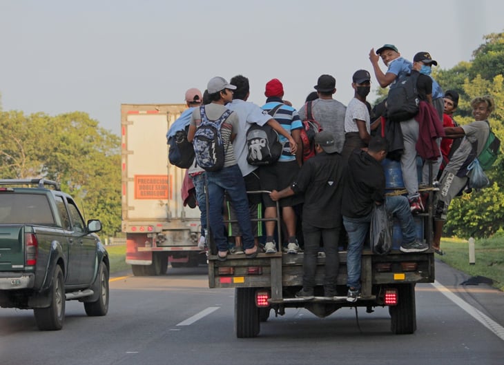 ¡¡Trágico accidente!! Mueren 49 migrantes por accidente de un camión en carretera de Chiapas