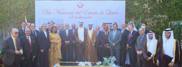 Mohammed Alkuwari celebró el día de Qatar a lo grande