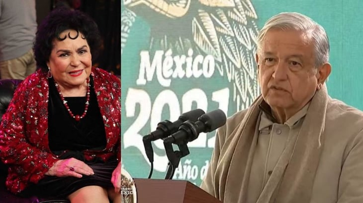 AMLO lamenta fallecimiento de Carmen Salinas y envía condolencias