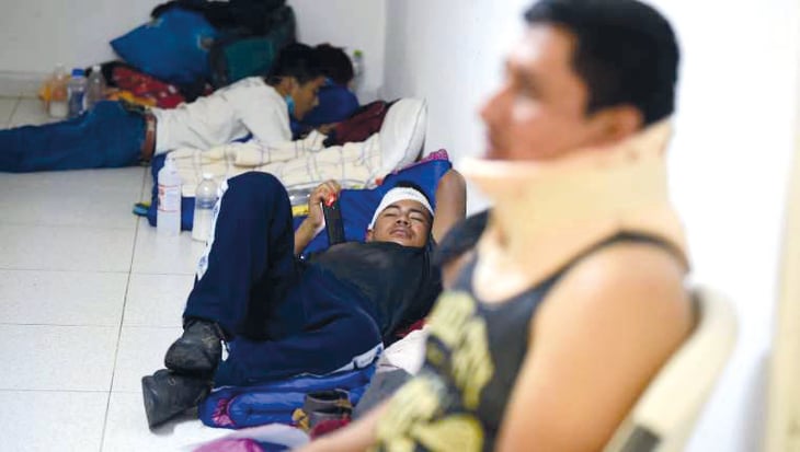Familiares de accidentados  en Chiapas ingresarán a México