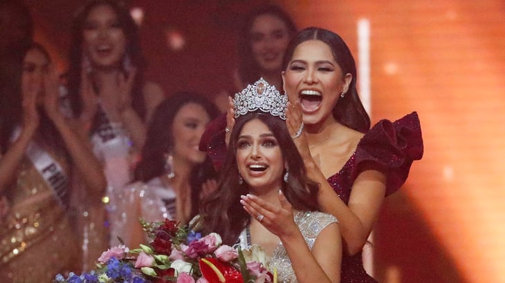 La India celebra el triunfo de la nueva Miss Universo 2021 