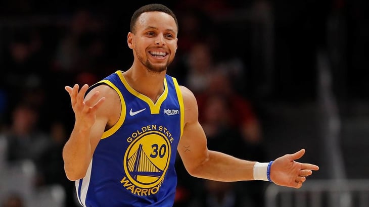 NBA  - Curry no consigue récord, pero Warriors supera a Pacers