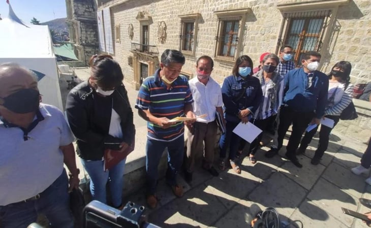 Acusan sindicatos que sigue conflicto con ayuntamiento de Oaxaca