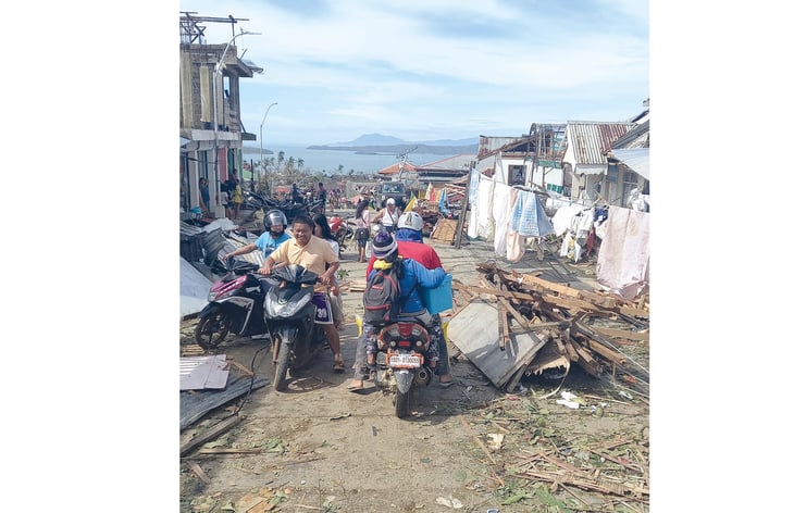 Tifón devastador en Filipinas: al menos 33 muertos y decenas de desaparecidos