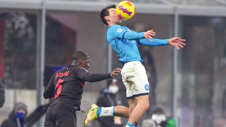 El Napoli se impuso ante el  Milan por 1-0