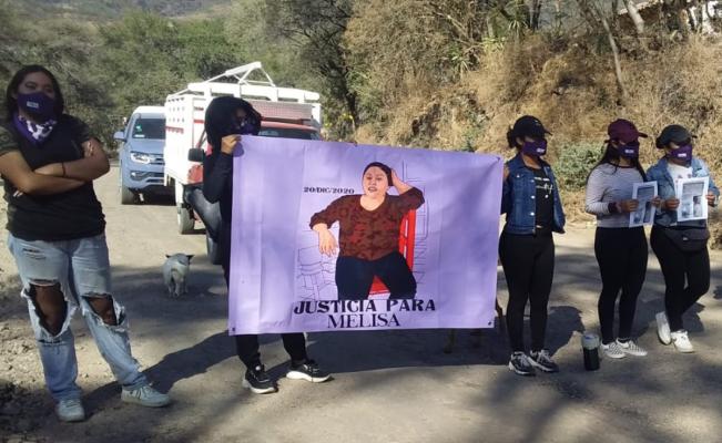 Protesta ONG a un año de feminicidio de Melisa en Oaxaca