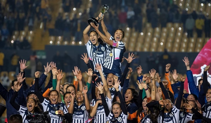 Las Rayadas son las campeonas del fútbol femenil Liga MX