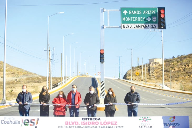 MARS y Manolo Jiménez entregan obras por 200 MDP en Saltillo