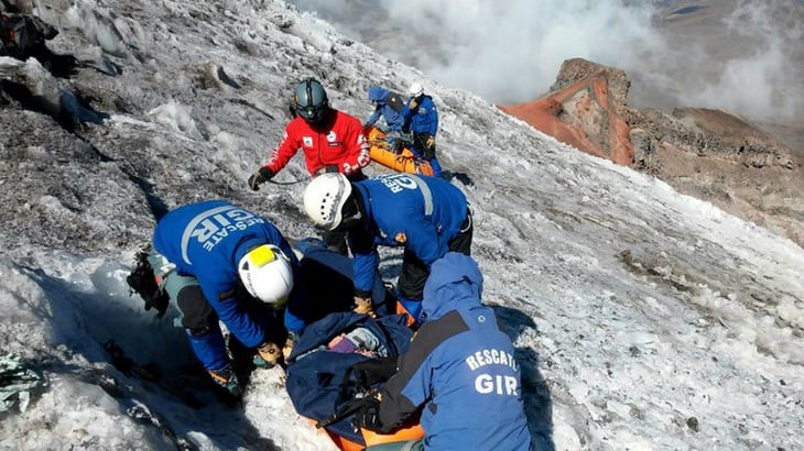 Un montañista muere en accidente en el volcán Chimborazo de Ecuador