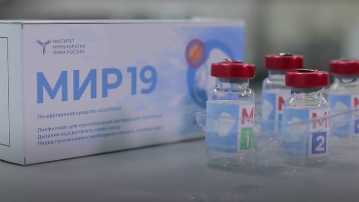 Rusia registra el fármaco MIR-19, contra todas las variantes incluido el Ómicron