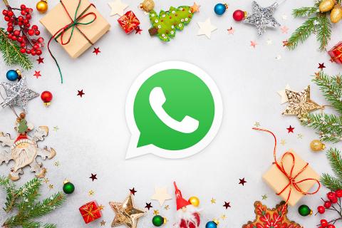 Felicitaciones navideñas para enviar en WhatsApp