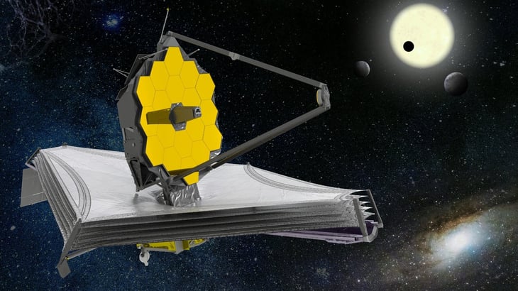 El telescopio James Webb viaja ya en 'busca' de las primeras galaxias