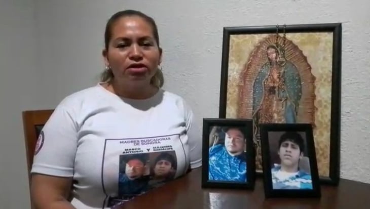 Madre de Sonora pide le permitan buscar a sus hijos desaparecidos