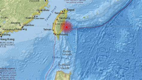 Un sismo de magnitud 6 sacude la costa de Taiwán