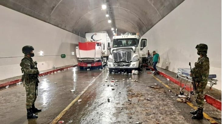 Accidente deja siete muertos y 33 heridos en túnel en el centro de Colombia