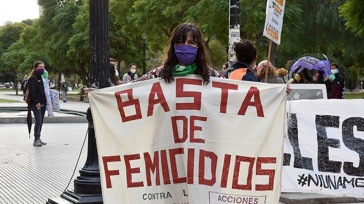 Argentina reportó un feminicidio cada 29 horas durante 2021