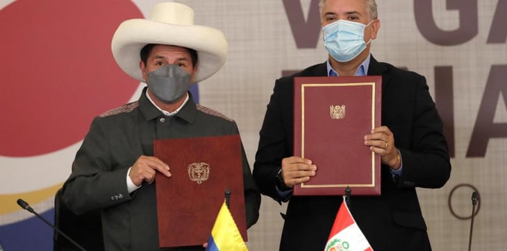 Colombia y Perú se comprometen a combatir narcotráfico y reactivar inversión