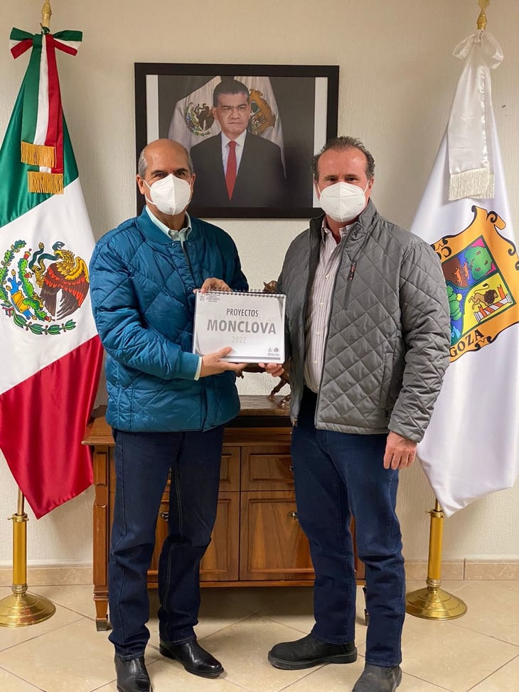 Mario Dávila se reunió con Miguel Algara, Secretario de Obras Públicas en el estado de Coahuila