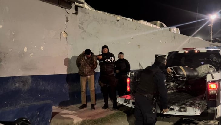 Ladrón de motos es detenido y consignado al Ministerio Público de Monclova