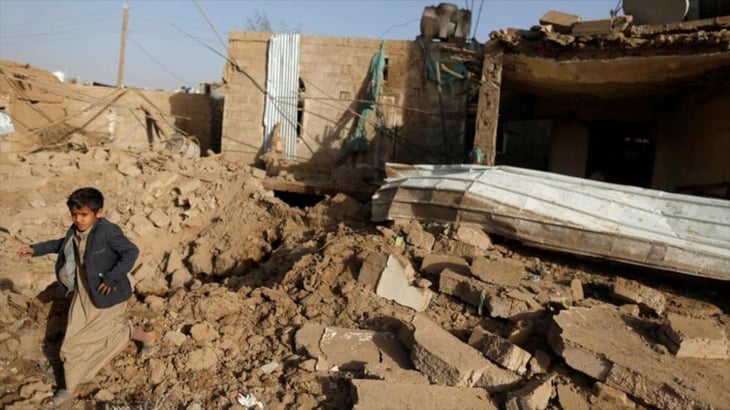 Mueren cinco civiles en bombardeo contra una estratégica provincia del Yemen